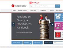 Tablet Screenshot of familylaw.co.uk