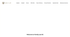 Desktop Screenshot of familylaw.com.sg