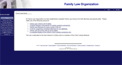 Desktop Screenshot of familylaw.org