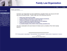 Tablet Screenshot of familylaw.org