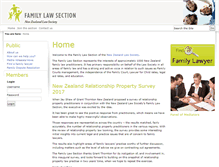 Tablet Screenshot of familylaw.org.nz